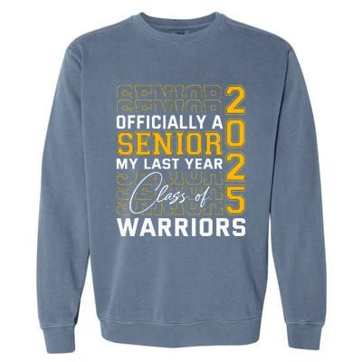 Eastern Wayne Warriors Officially A Senior Garment-Dyed Sweatshirt