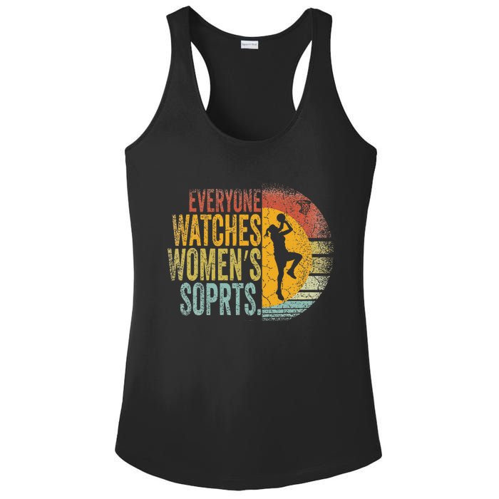 Everyone Watches Women Sports Basketball Ladies PosiCharge Competitor Racerback Tank