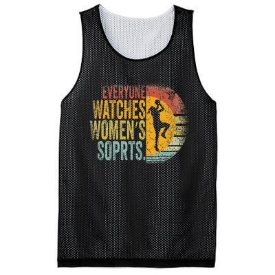 Everyone Watches Women Sports Basketball Mesh Reversible Basketball Jersey Tank