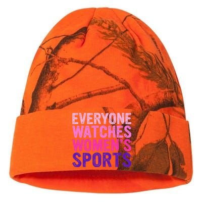 Everyone Watches Women Sports Support Kati Licensed 12" Camo Beanie