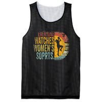 Everyone Watches Women Sports Funny Basketball Mesh Reversible Basketball Jersey Tank