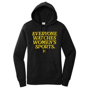 Everyone Watches Womens Sports Women's Pullover Hoodie