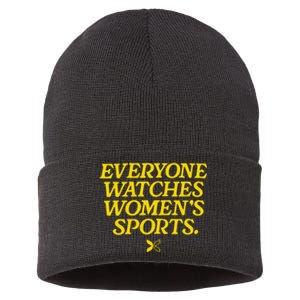 Everyone Watches Womens Sports Sustainable Knit Beanie