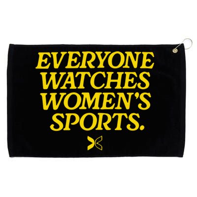 Everyone Watches Womens Sports Grommeted Golf Towel