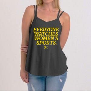 Everyone Watches Womens Sports Women's Strappy Tank