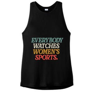 Everybody Watches Wo Sports Ladies PosiCharge Tri-Blend Wicking Tank