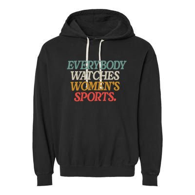 Everybody Watches Wo Sports Garment-Dyed Fleece Hoodie