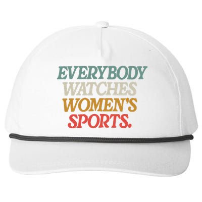 Everybody Watches Wo Sports Snapback Five-Panel Rope Hat