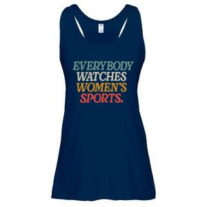 Everybody Watches Wo Sports Ladies Essential Flowy Tank