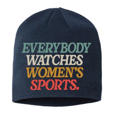 Everybody Watches Wo Sports Sustainable Beanie