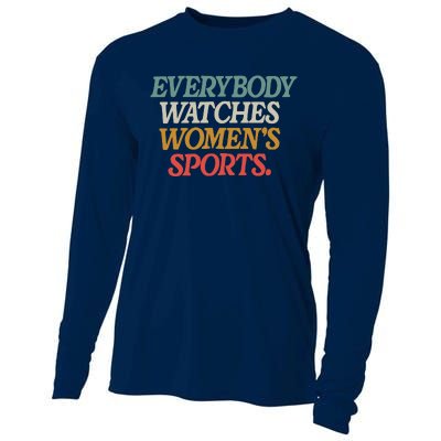 Everybody Watches Wo Sports Cooling Performance Long Sleeve Crew