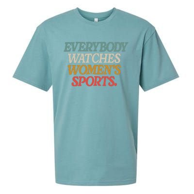 Everybody Watches Wo Sports Sueded Cloud Jersey T-Shirt