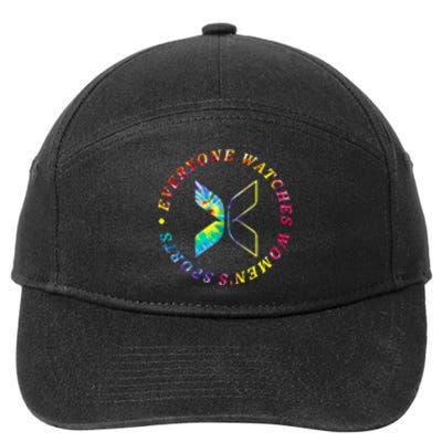 Everyone Watches Women Sports 7-Panel Snapback Hat