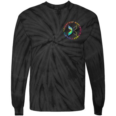 Everyone Watches Women Sports Tie-Dye Long Sleeve Shirt