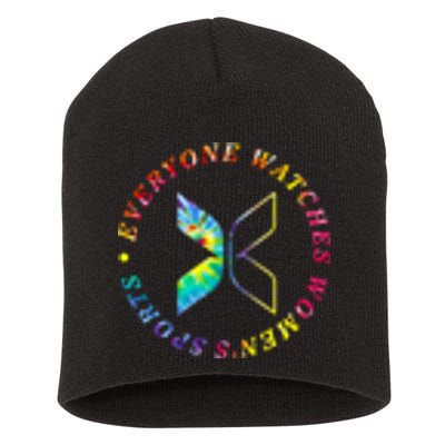 Everyone Watches Women Sports Short Acrylic Beanie