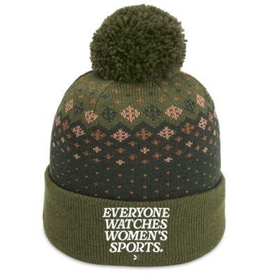 Everyone Watches Women S Sports The Baniff Cuffed Pom Beanie