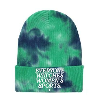 Everyone Watches Women S Sports Tie Dye 12in Knit Beanie