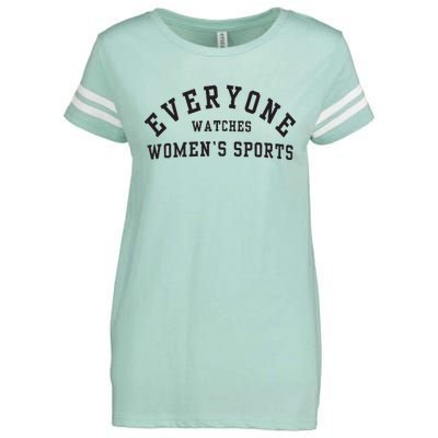 Everyone Watches Women Sports Enza Ladies Jersey Football T-Shirt