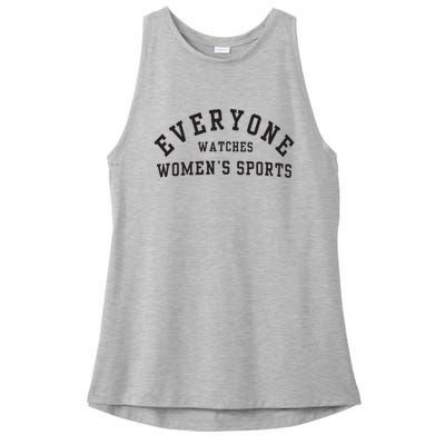 Everyone Watches Women Sports Ladies PosiCharge Tri-Blend Wicking Tank