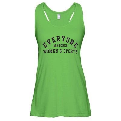 Everyone Watches Women Sports Ladies Essential Flowy Tank