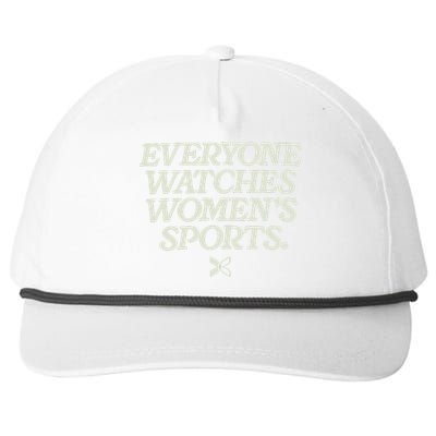 Everyone Watches Women Sports Snapback Five-Panel Rope Hat