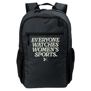 Everyone Watches Women Sports Daily Commute Backpack