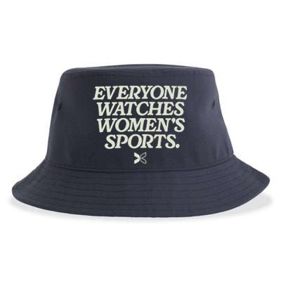 Everyone Watches Women Sports Sustainable Bucket Hat