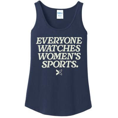 Everyone Watches Women Sports Ladies Essential Tank