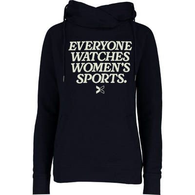 Everyone Watches Women Sports Womens Funnel Neck Pullover Hood