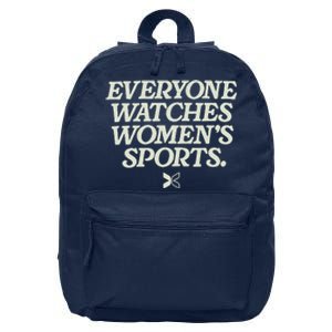 Everyone Watches Women Sports 16 in Basic Backpack