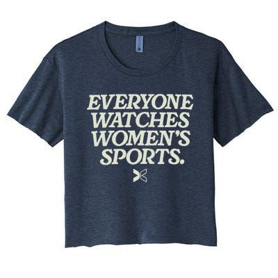 Everyone Watches Women Sports Women's Crop Top Tee