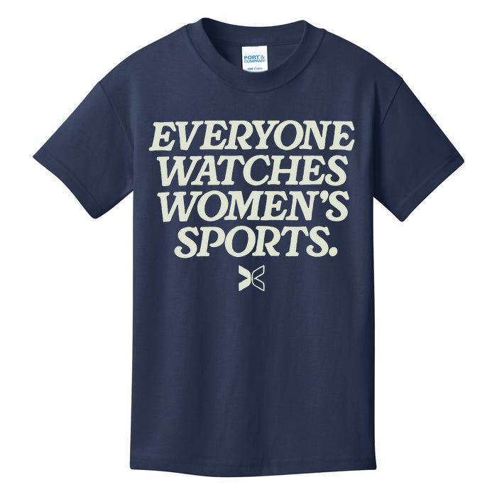 Everyone Watches Women Sports Kids T-Shirt