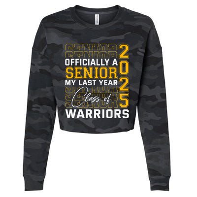 Eastern Wayne Warriors Officially A Senior Class Of 2025 Hs Cropped Pullover Crew