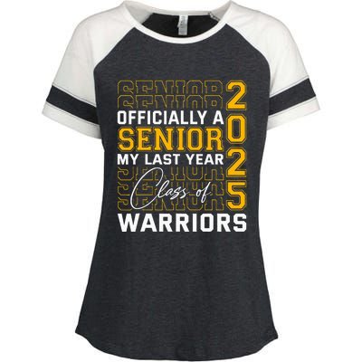 Eastern Wayne Warriors Officially A Senior Class Of 2025 Hs Enza Ladies Jersey Colorblock Tee