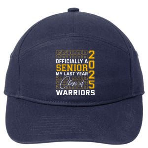 Eastern Wayne Warriors Officially A Senior Class Of 2025 Hs 7-Panel Snapback Hat