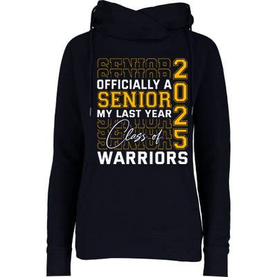 Eastern Wayne Warriors Officially A Senior Class Of 2025 Hs Womens Funnel Neck Pullover Hood