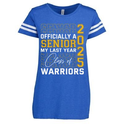 Eastern Wayne Warriors Officially A Senior Class Of 2025 Hs Enza Ladies Jersey Football T-Shirt