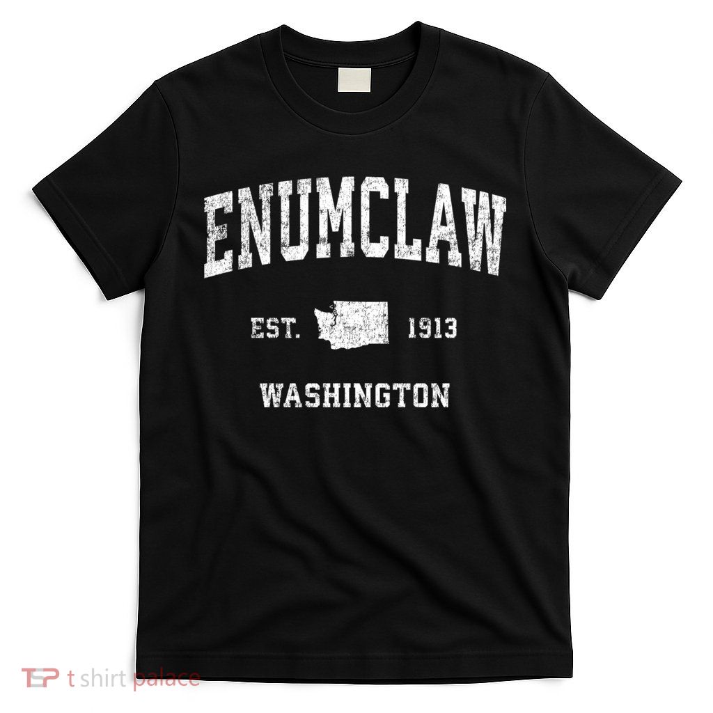 Enumclaw Washington Wa Vintage Sports T-Shirt