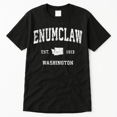 Enumclaw Washington Wa Vintage Sports Tall T-Shirt
