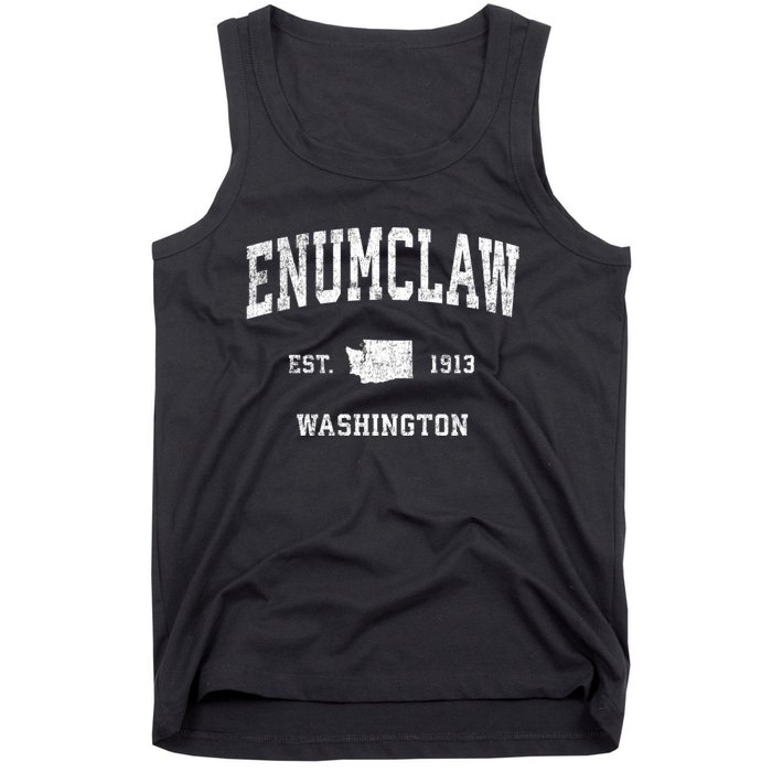 Enumclaw Washington Wa Vintage Sports Tank Top