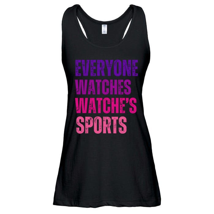 Everyone Watches WomenS Sports Ladies Essential Flowy Tank