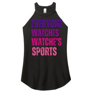 Everyone Watches WomenS Sports Women's Perfect Tri Rocker Tank