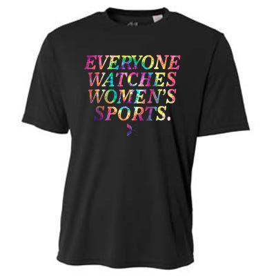 Everyone Watches Women Sports Funny Sports Cooling Performance Crew T-Shirt