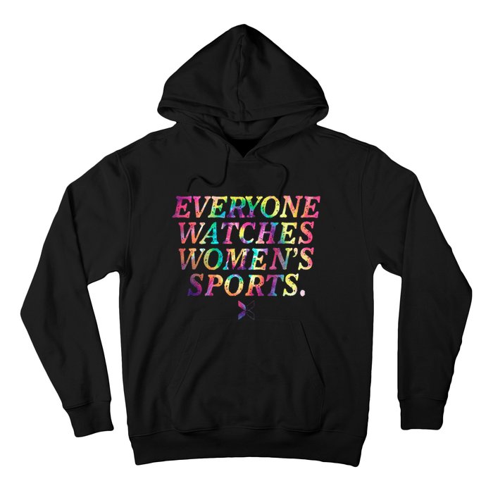 Everyone Watches Women Sports Funny Sports Hoodie