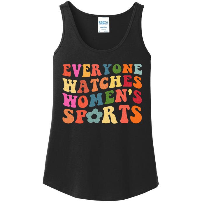 Everyone Watches Women Sports Ladies Essential Tank