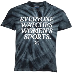 Everyone Watches Women’S Sports Kids Tie-Dye T-Shirt