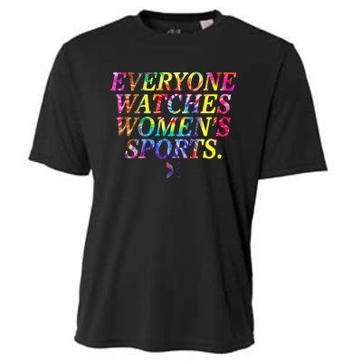 Everyone Watches Women Sports Cooling Performance Crew T-Shirt