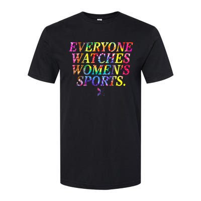 Everyone Watches Women Sports Softstyle® CVC T-Shirt