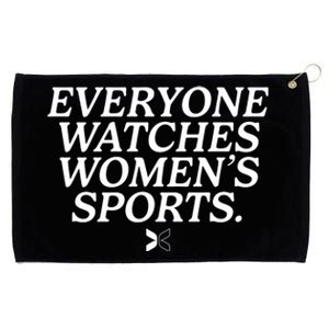 Everyone Watches Womens Sports Grommeted Golf Towel