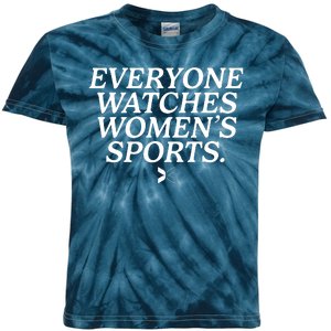 Everyone Watches Womens Sports Kids Tie-Dye T-Shirt